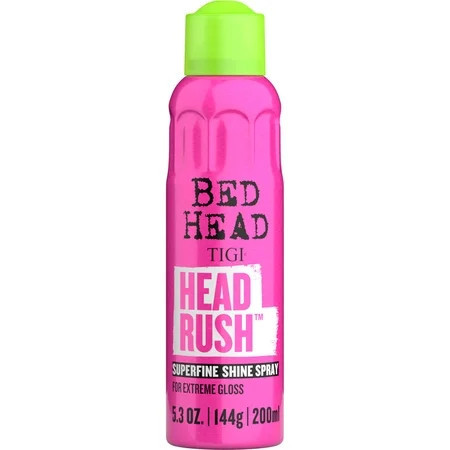 Bed Head by TIGI Headrush Fragrance & Shine Finishing Spray for Extreme Gloss Spray 5.3 oz | Walmart (US)