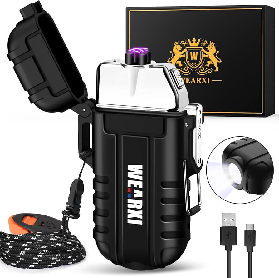 WEARXI Stocking Stuffers Gifts for Men, Electric Lighter, Mens Gifts for Christmas, Mens Stocking St | Amazon (US)