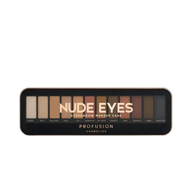 Profusion Cosmetics Eye Shadow Palette, Nude | Walmart (US)