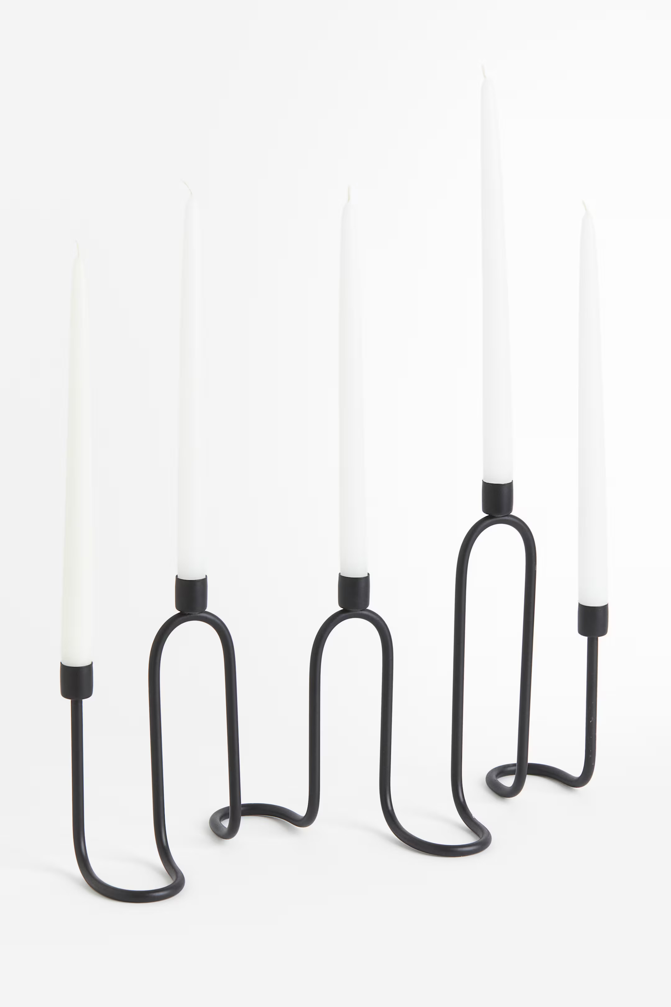 Wavy Metal Candelabra | H&M (US + CA)