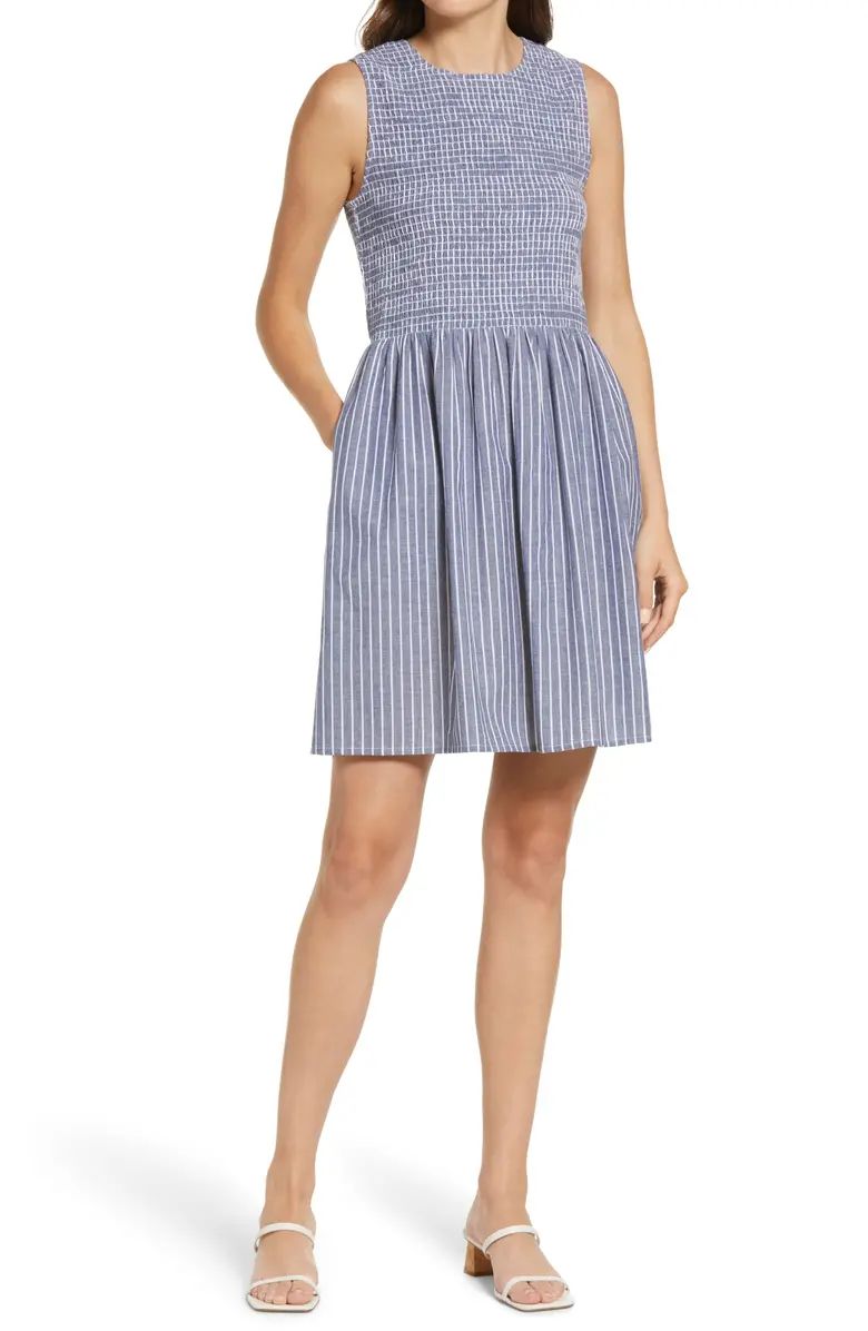 Stripe Smocked Dress | Nordstrom