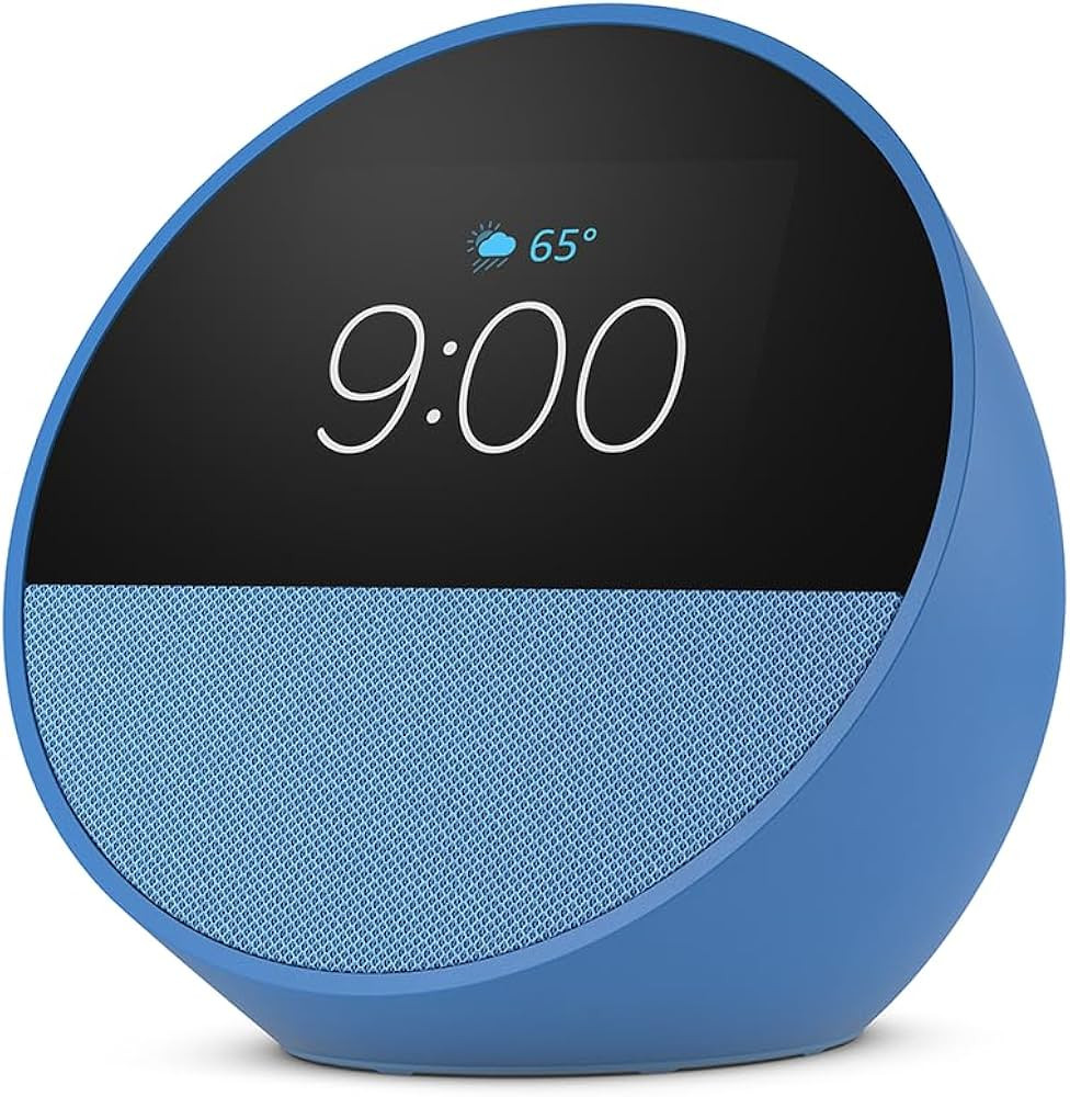 All-new Amazon Echo Spot (2024 release), Great for nightstands, offices and kitchens, Smart alarm... | Amazon (US)