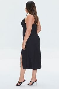 Plus Size Satin Cowl Slip Dress | Forever 21 (US)