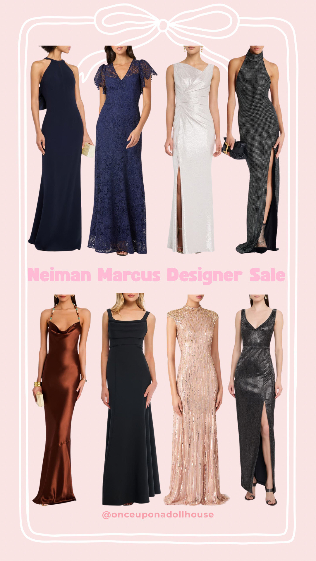 Neiman Marcus Designer Sale - Gowns! 

#LTKHoliday #LTKootd #LTKSaleAlert