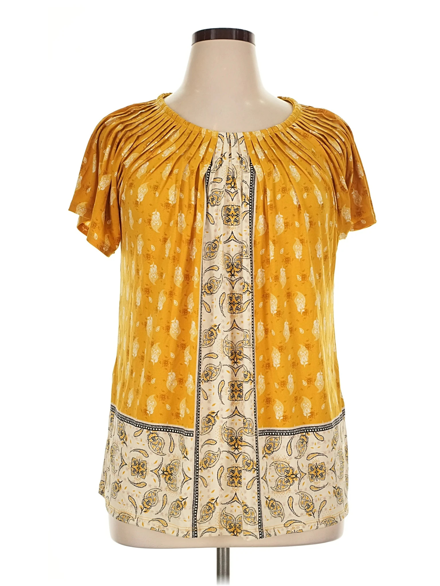 Style&Co Short Sleeve Blouse | ThredUp (US)