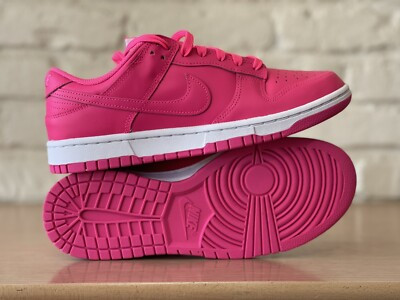Nike Dunk Low Retro Barbie Hot Pink White Running Shoes DZ5196-600 Women Size 8  | eBay | eBay US