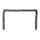 Branch Unlit Artificial Christmas Garland, Green, 12', by Holiday Time - Walmart.com | Walmart (US)