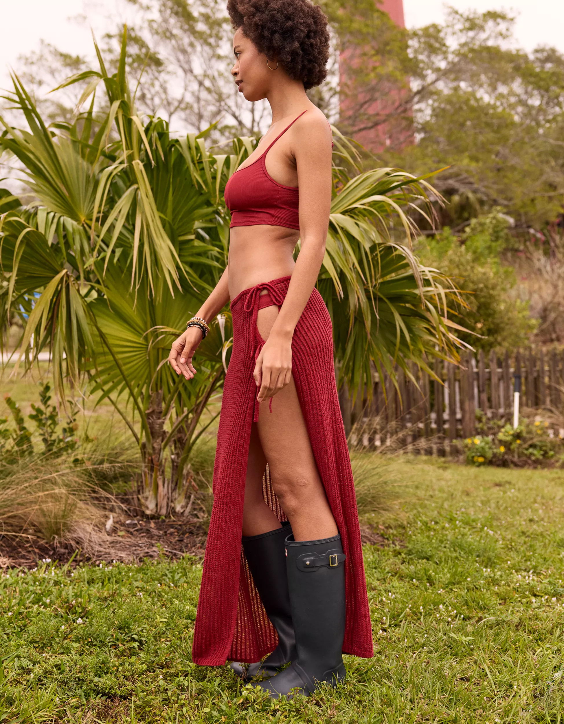 Aerie Crochet Wrap Sarong | Aerie