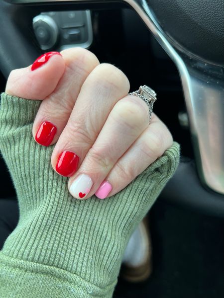 Valentines Nails Inspo. DIY GEL NAILS at home  

#LTKSeasonal #LTKbeauty #LTKworkwear