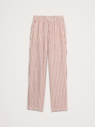 Linen Pull-On Ankle Pant | Banana Republic (US)