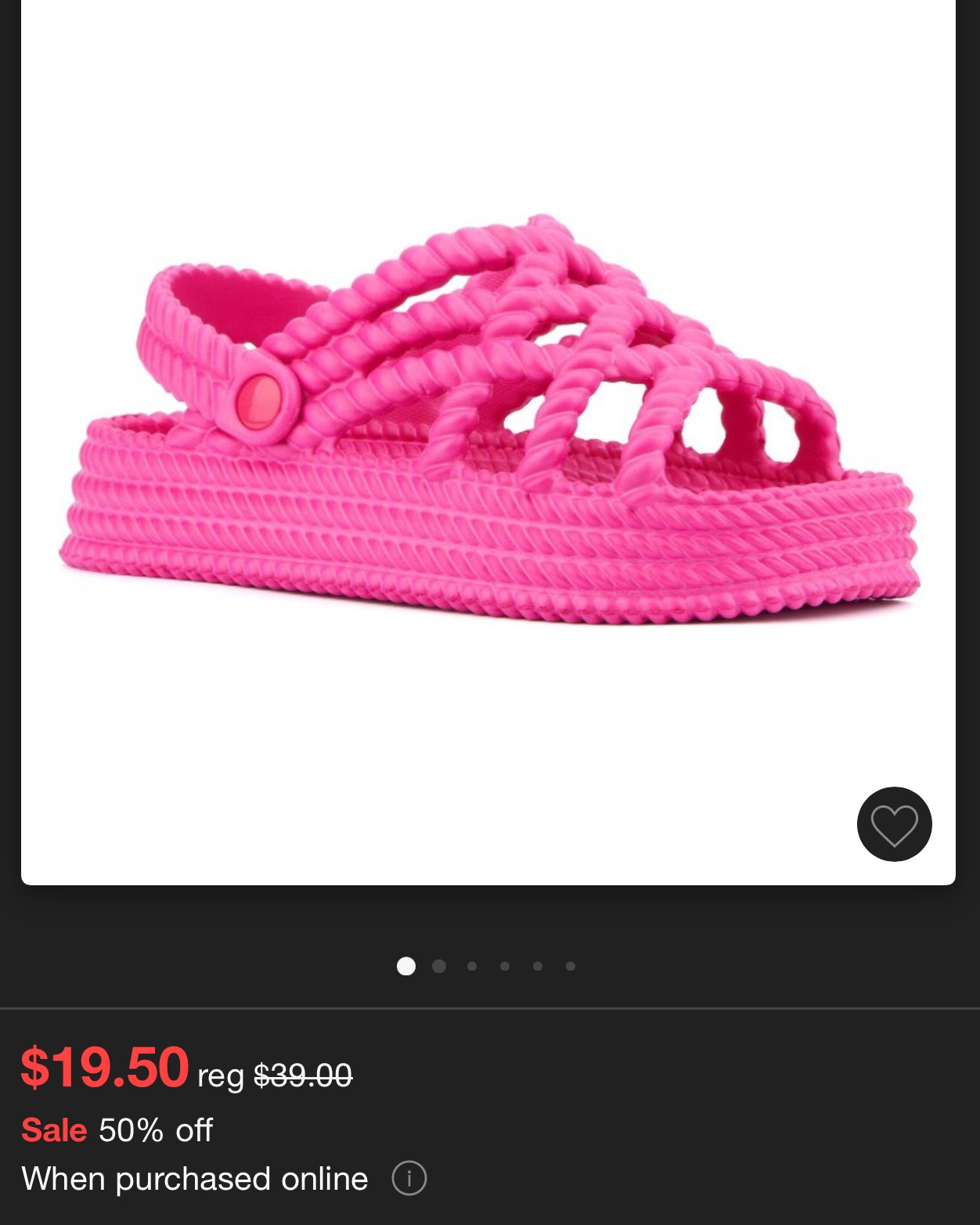 How cute!! On sale online! 

#LTKShoeCrush #LTKSeasonal #LTKActive