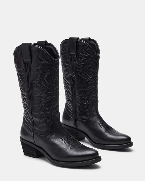 HAYWARD BLACK LEATHER | Steve Madden (US)