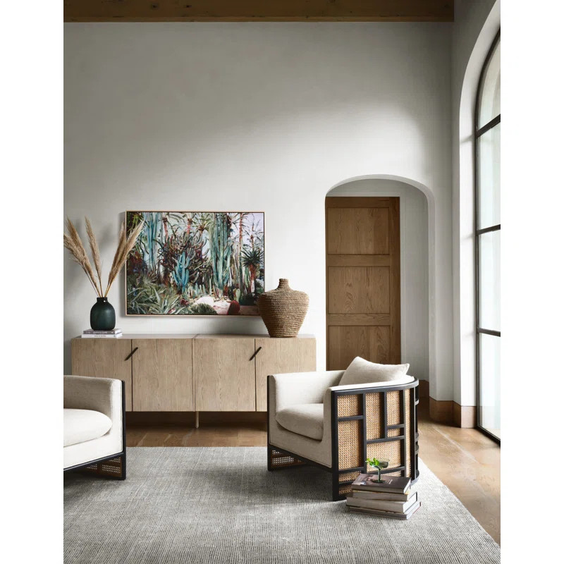 Isidor Upholstered Barrel Chair | Wayfair North America
