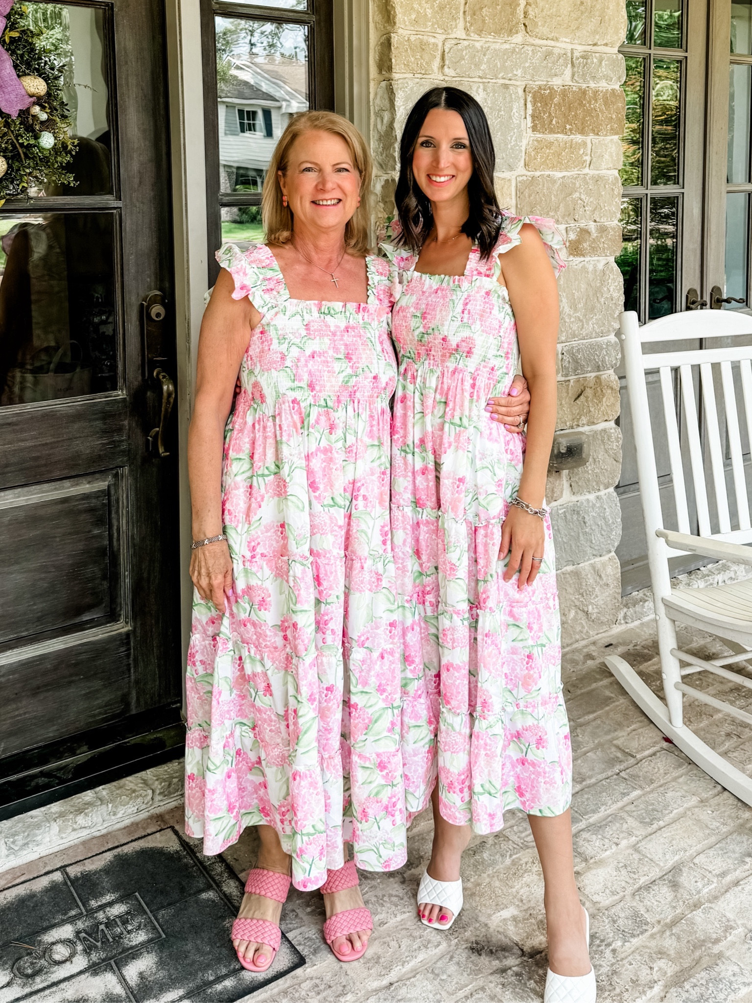 Hill house home dress hydrangea dress spring outfit summer dress floral dresss