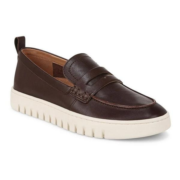 Women's Vionic Uptown Loafers Regular 8.5 Dark Brown Leather | Scheels Sports