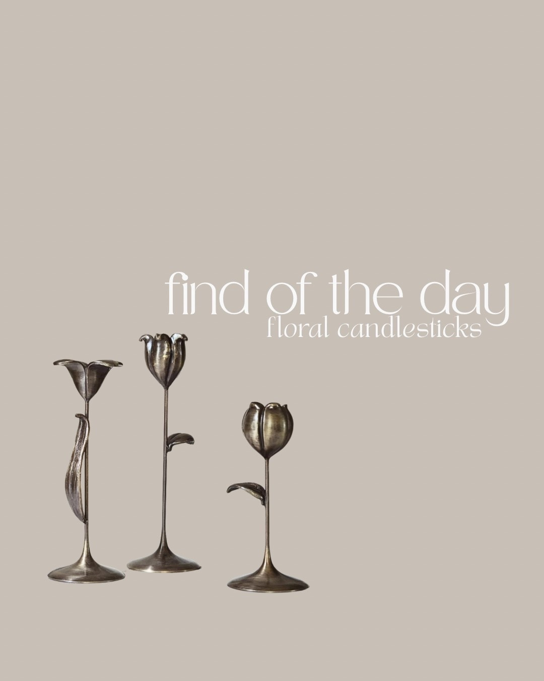 Are these not the most GORGEOUS candlesticks you’ve EVER SEEN?! I snatched them up as soon as I saw them! Perfect for spring styling!

Spring Decor | Home Decor | Console Styling | Table Decor

#LTKHome