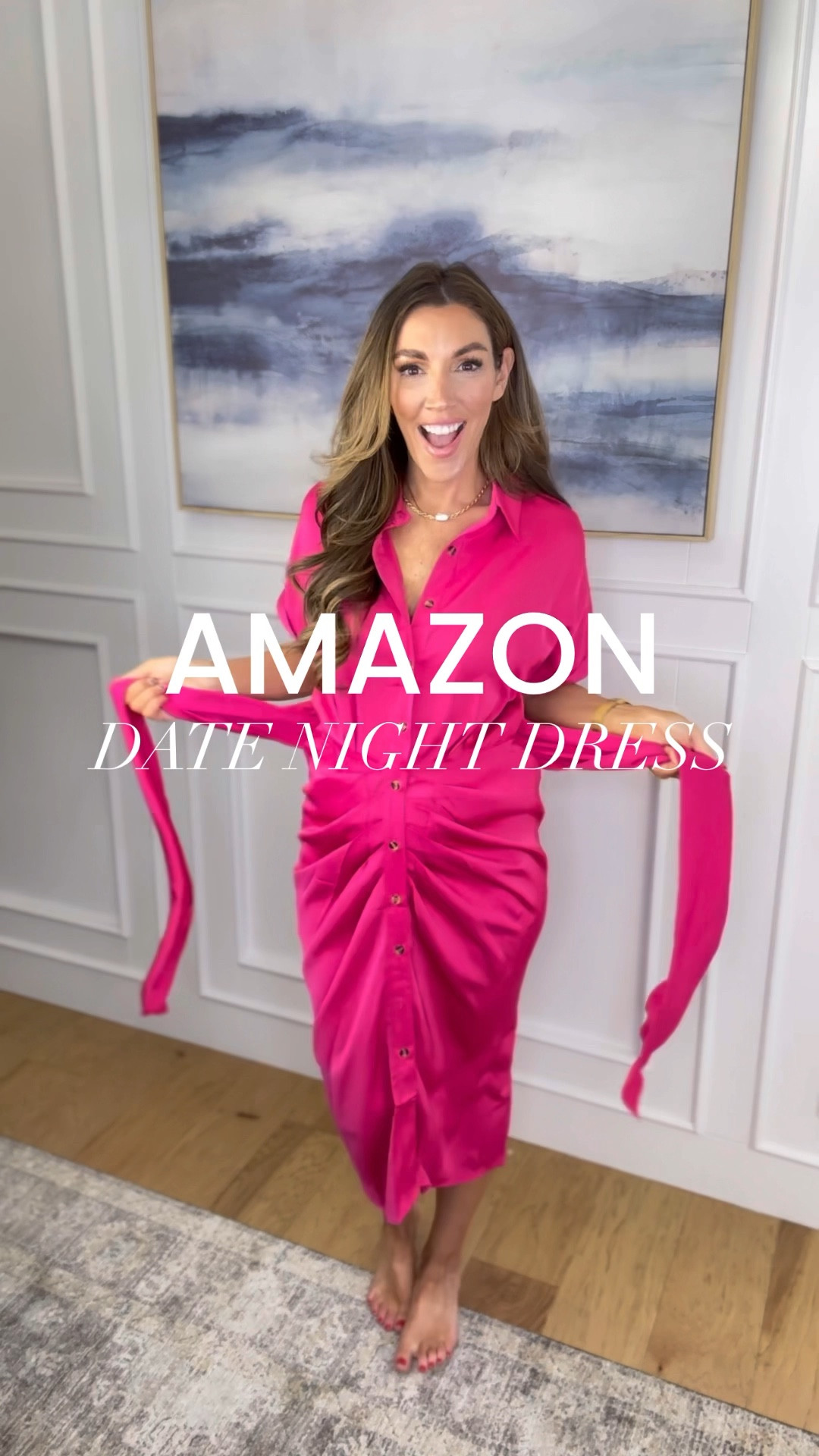 #amazon #satindress #shirtdress #workwear #officeoutfit #valentinesdaty
Wearing size small in this gorgeous satin look for Valentine’s Day. 


#LTKbump #LTKworkwear #LTKfindsunder50