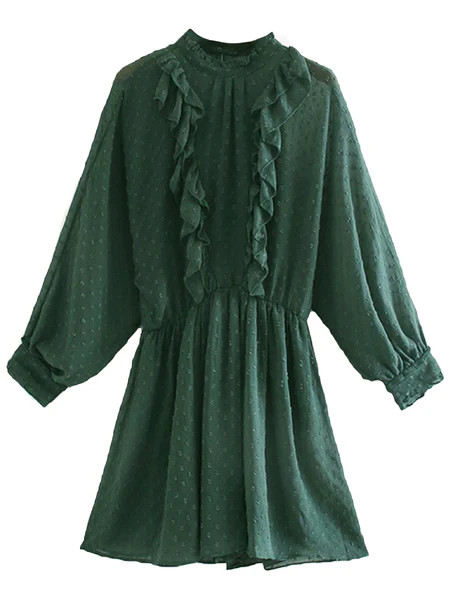 'Debby' Ruffle Chiffon Pleated Romper | Goodnight Macaroon