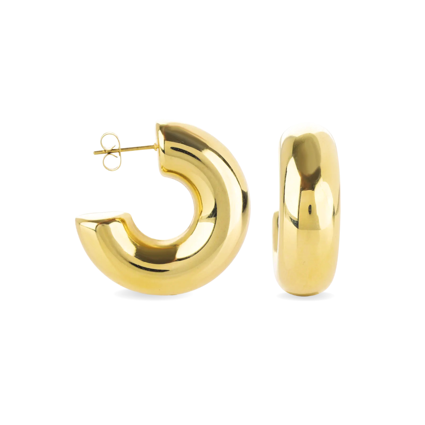 The Bagel Hoop Earrings | Artizan LLC