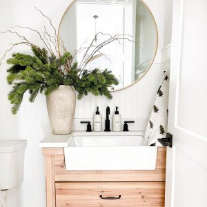 Pine Tree Reversible Jacquard Towel | Pottery Barn (US)