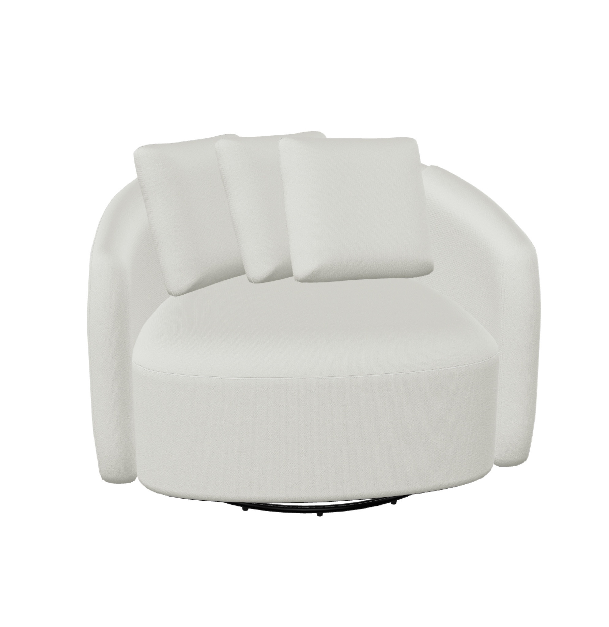 The most beautiful round swivel chair for under $300!

#LTKhome