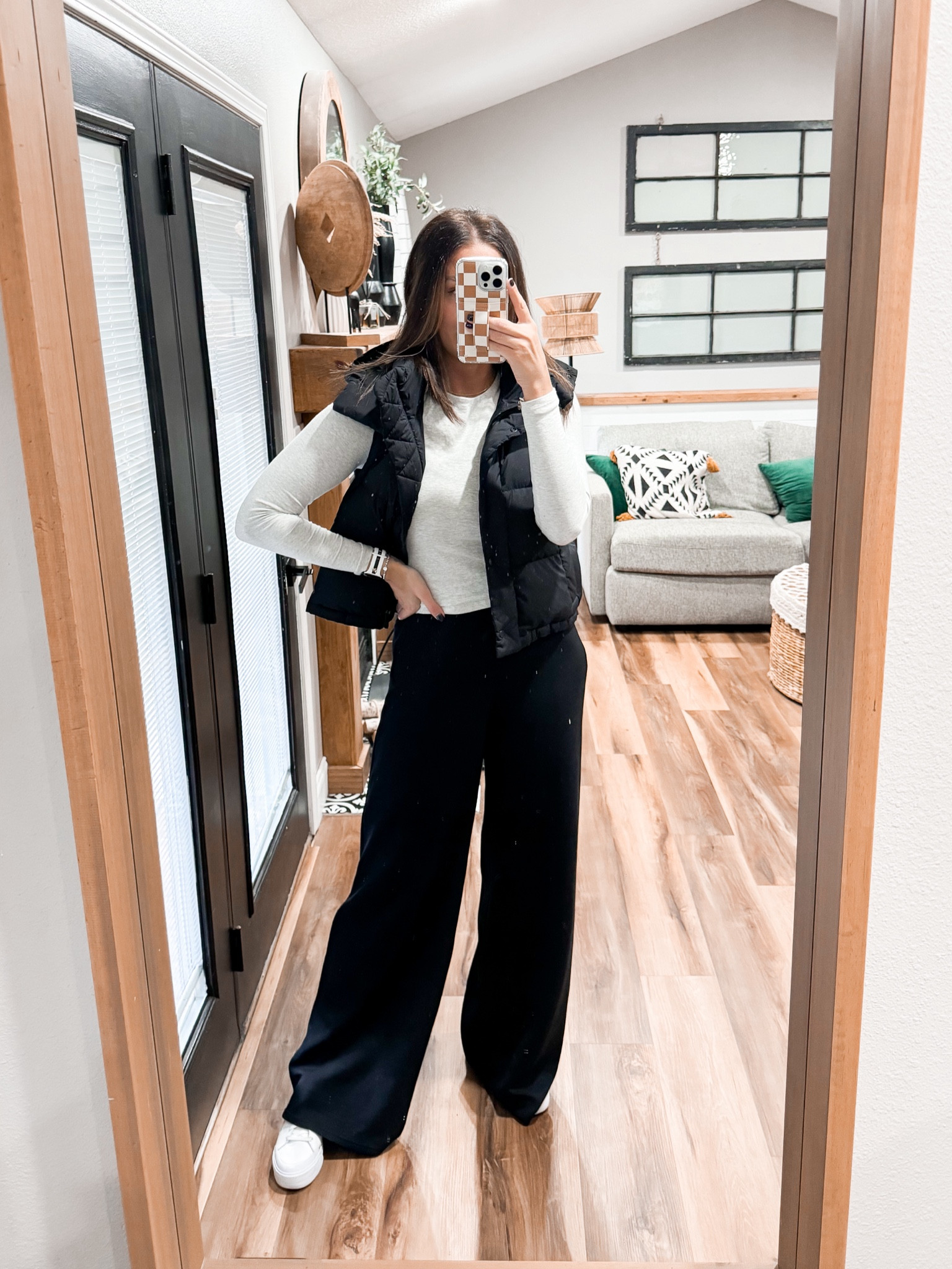 Top-medium
Vest-6
Wide Leg Pants-medium long
Sneakers-tts 8

#LTKshoecrush #LTKstyletip #LTKfindsunder100