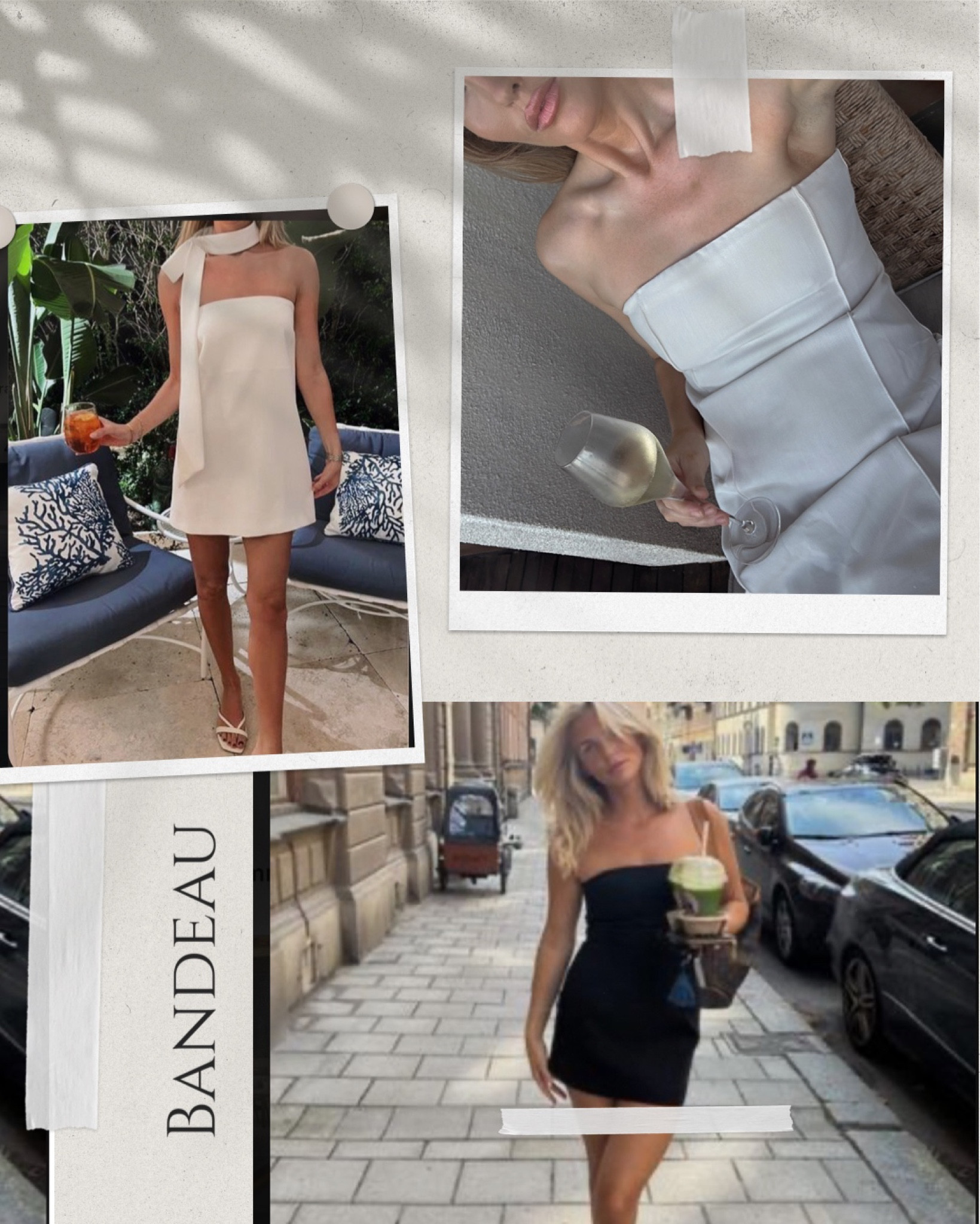 Bandeau dress / strapless dress 

#LTKaustralia #LTKeurope #LTKtravel