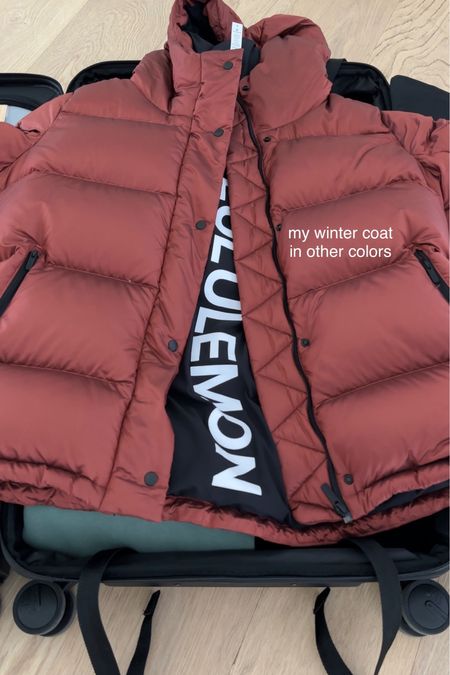 My favorite puffy winter coat on sale in other colors 
