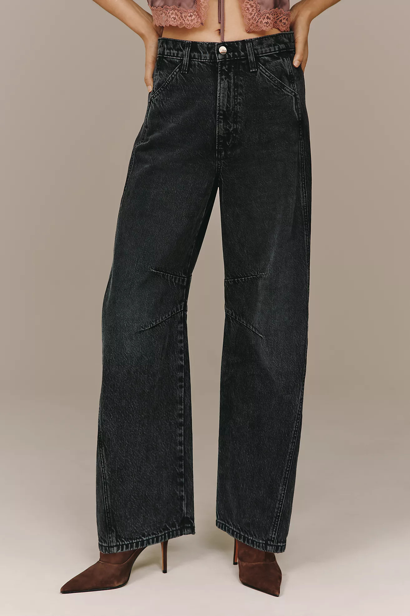 Joe's Jeans Bowie High-Rise Tapered Jeans | Anthropologie (US)