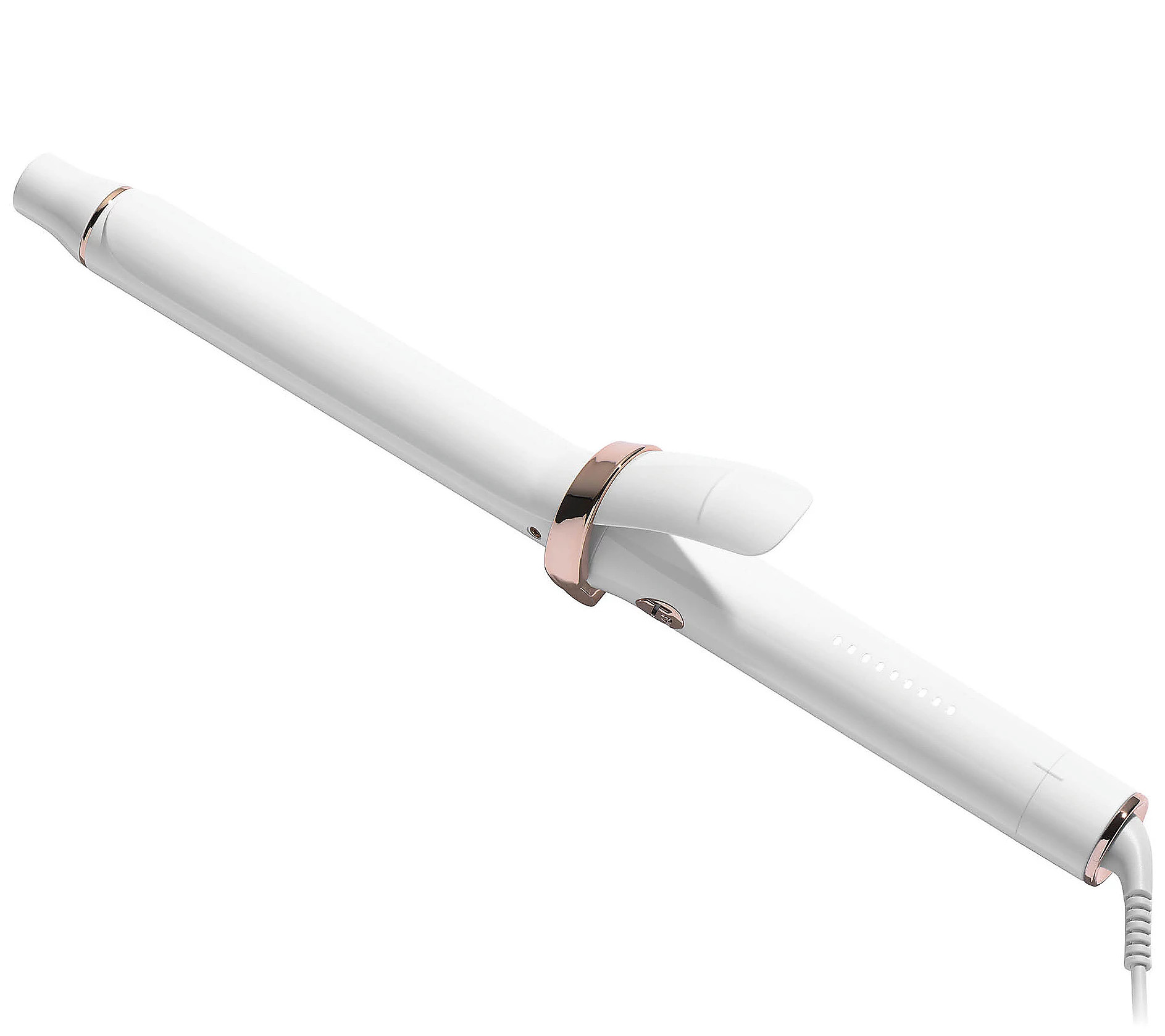 T3 SinglePass Curl X 1"" Ceramic Extra-Long Barr l Curling Iron | QVC