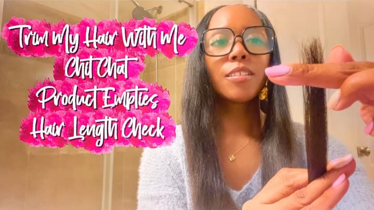 Trim my hair with me! Visit my YouTube channel at “ What To Wear Here And There” to watch and to chit chat with me about my hair, gutting my closet and my latest product faves! 

#LTKBeauty #LTKStyleTip
