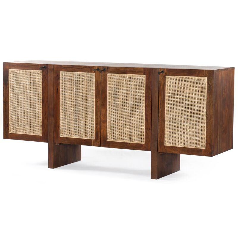 Kate Cane Sideboard, Toasted Acacia | One Kings Lane