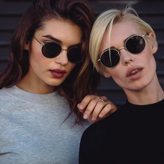 DAISY - ANTIQUE GOLD TORTOISE + GREEN + POLARIZED - Polarized / Antique Gold | DIFF Eyewear