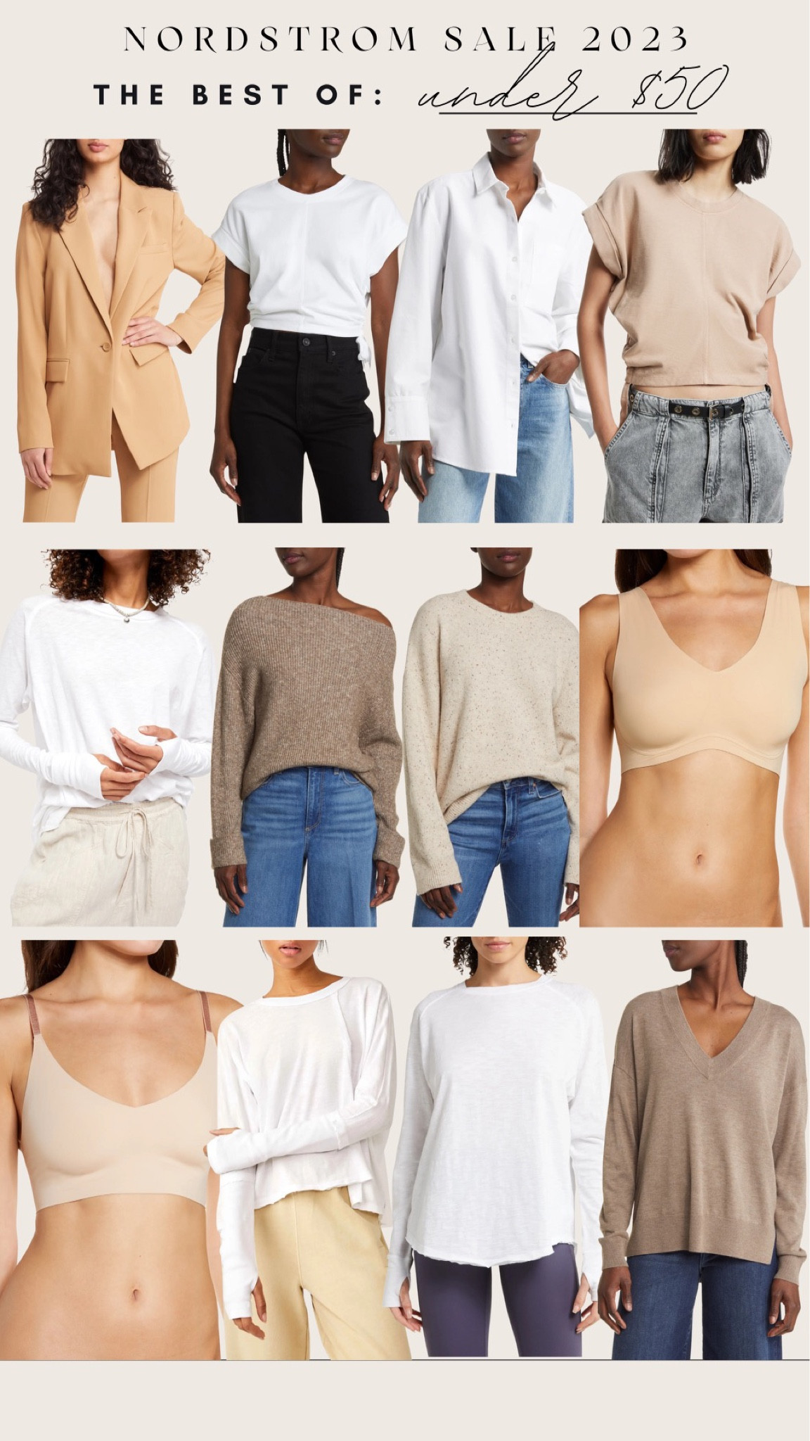 Nordstrom Sale 2023 - Clothing - Summer - Tops - Under 50 - Affordable - Underwear 

#LTKSeasonal #LTKxNSale #LTKsalealert