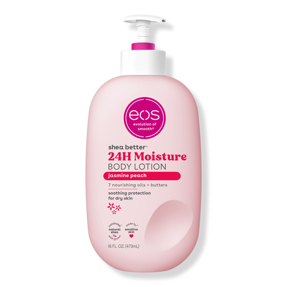 Eos Shea Better 24HR Moisture Body Lotion - Jasmine Peach | Ulta