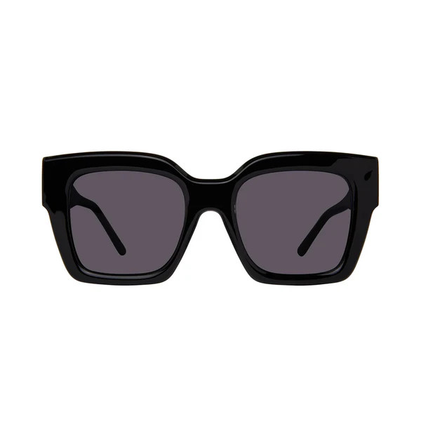 DAVINA SUNGLASSES BLACK | Steve Madden (Canada)