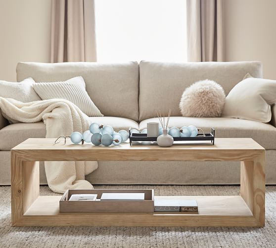Folsom 58" Coffee Table | Pottery Barn (US)