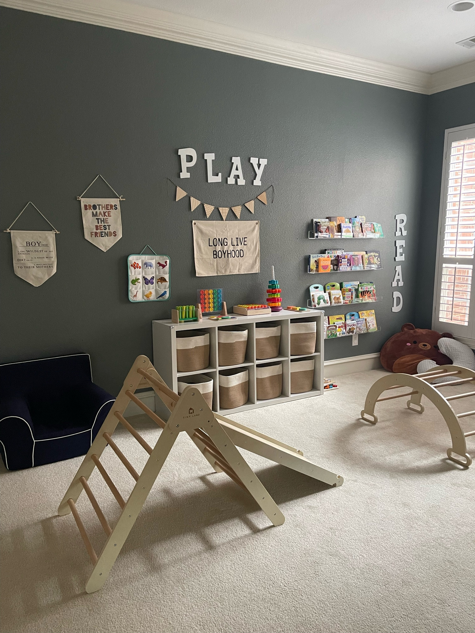 Play room fun with our indoor playground! When the weather is not the best outside we get our energy out with this play gym!

#LTKhome #LTKfamily #LTKkids