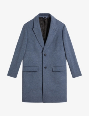 Raydon peak-lapel single-breasted wool coat | Selfridges