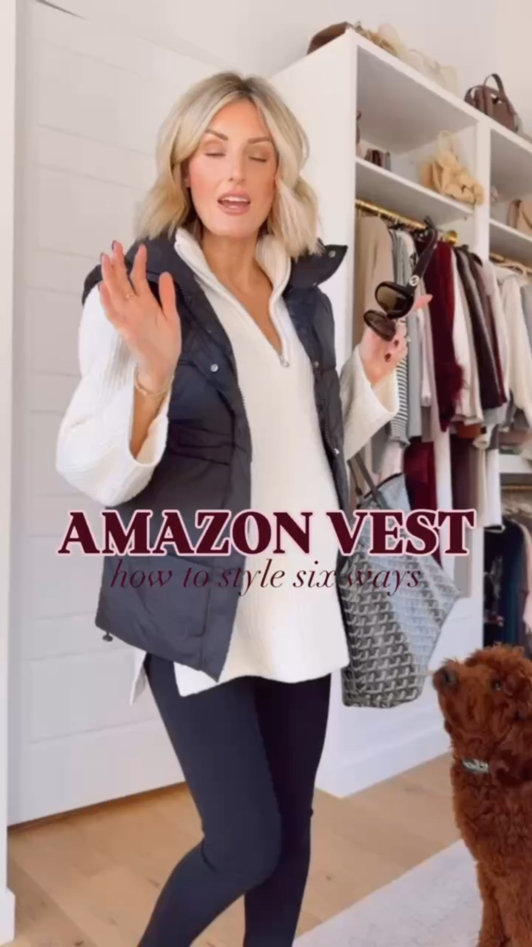 This Amazon puffer vest is so versatile! It’s such a great piece to have in your wardrobe for winter! It’s under $40 & it comes in several colors! Wearing XS. 

Loverly Grey, Amazon find, Amazon fashion, puffer vest, winter fashion, winter outfit ideas 

#LTKFindsUnder50 #LTKBump #LTKootd