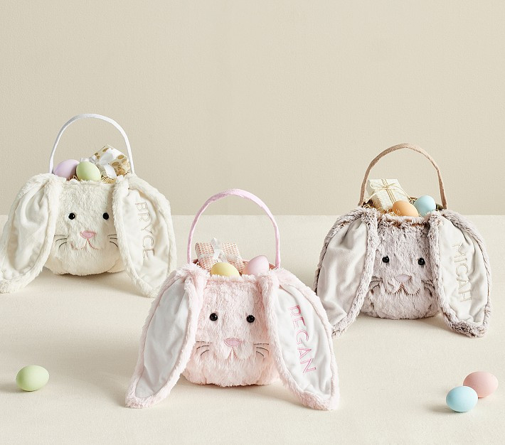 Long-Eared Bunny Easter Bucket | Pottery Barn Kids