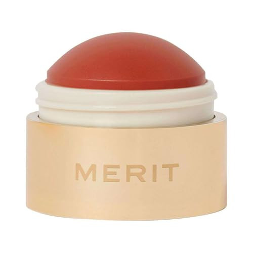 MERIT Flush Balm Cream Blush - 0.31 oz / 9 g (Persimmon (soft orange red), 0.31 oz / 9 g) | Amazon (US)