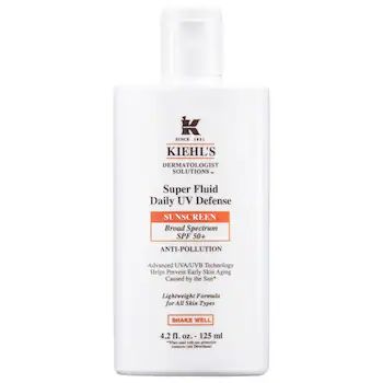 Super Fluid Daily UV Defense Sunscreen Broad Spectrum SPF 50+ - Kiehl's Since 1851 | Sephora | Sephora (US)