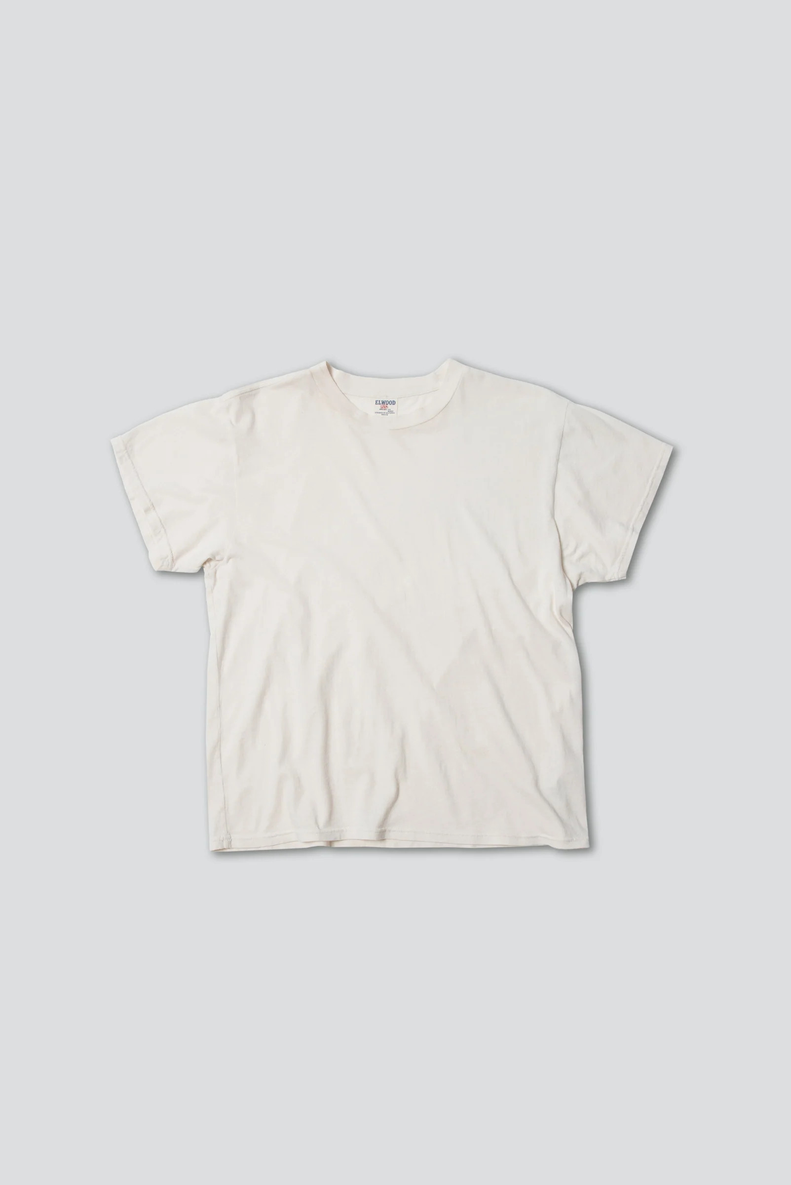 FOUNDER TEE VINTAGE WHITE / S | Elwood Clothing