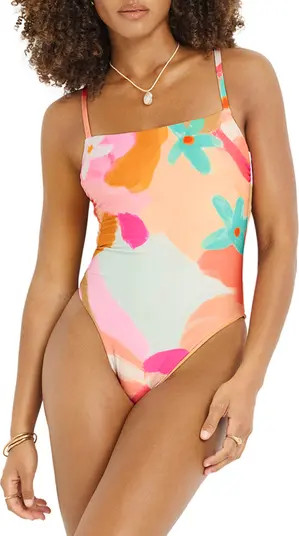 Jenna Print One-Piece Swimsuit | Nordstrom