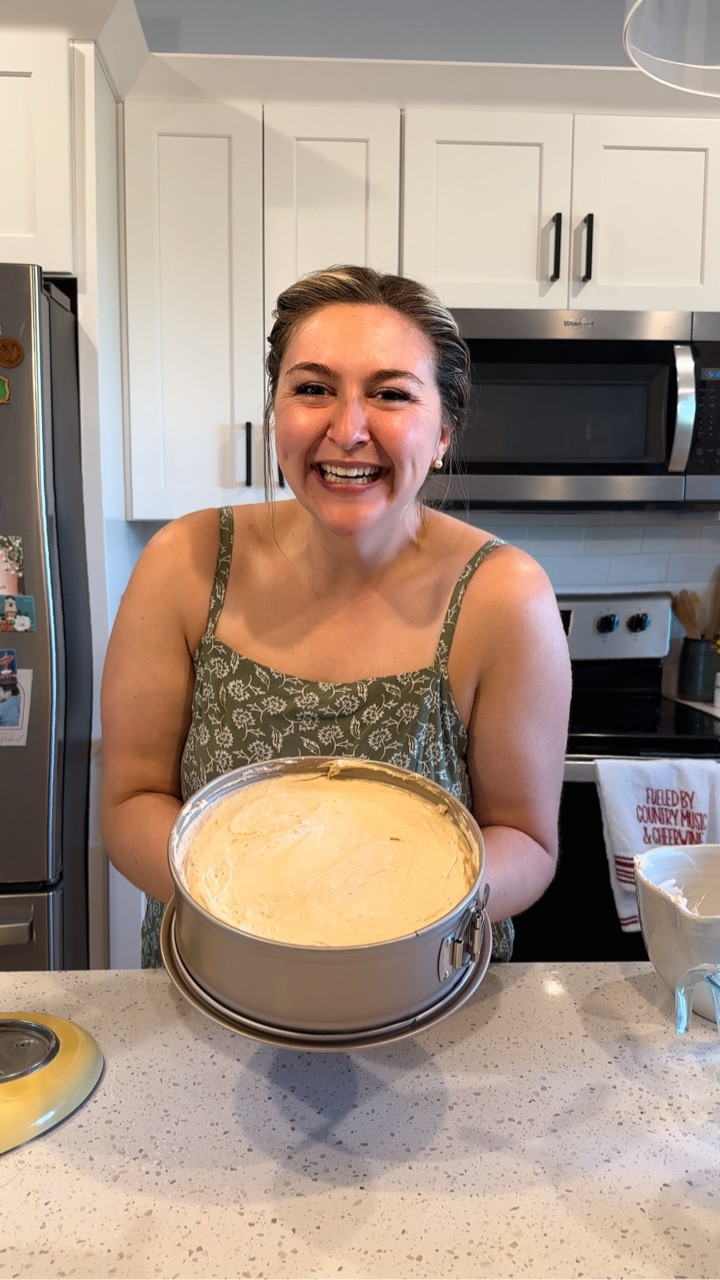 A No Bake Peanut Butter Cheesecake for the birthday boy! 

#thearthurs #arthurfarmhouse #baking #cookingwithsunshine #sunshinekitchen #dessert #cheesecake #homecooking