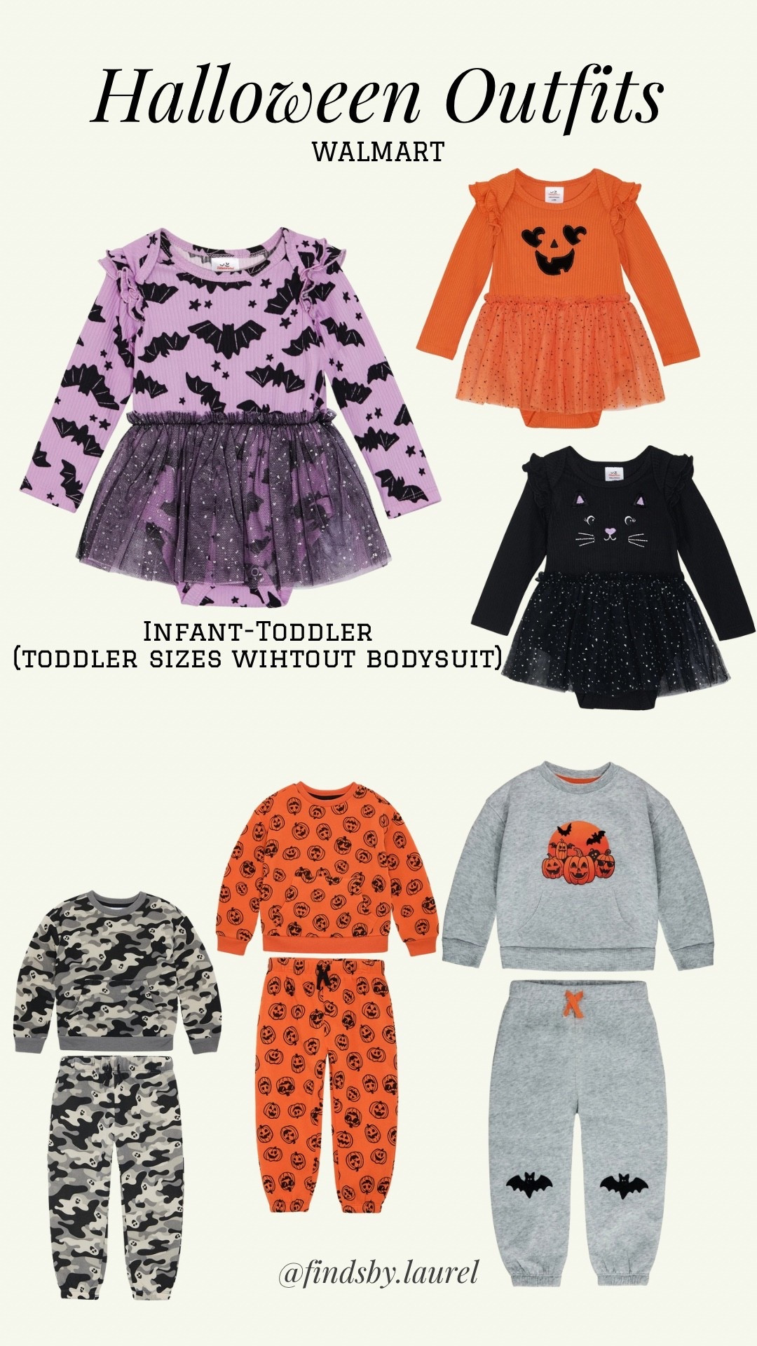 Spooky cute and under $10 👻🎃 These Walmart Halloween outfits are perfect for infants and toddlers – from cozy sets to adorable dresses for all the fall festivities!

#halloweenoutfits #halloweencostumes #toddlerstyle #toddlerclothes #toddlerfashion #infantclothes #babyclothes #walmartfinds #walmartfashion #affordablekidsfashion #kidsfallfashion #halloweenseason #falloutfitsforkids #toddlerootd #kidsstyleinspo #halloweenstyle #pumpkinseason #spookycute #walmartkids #under10finds
