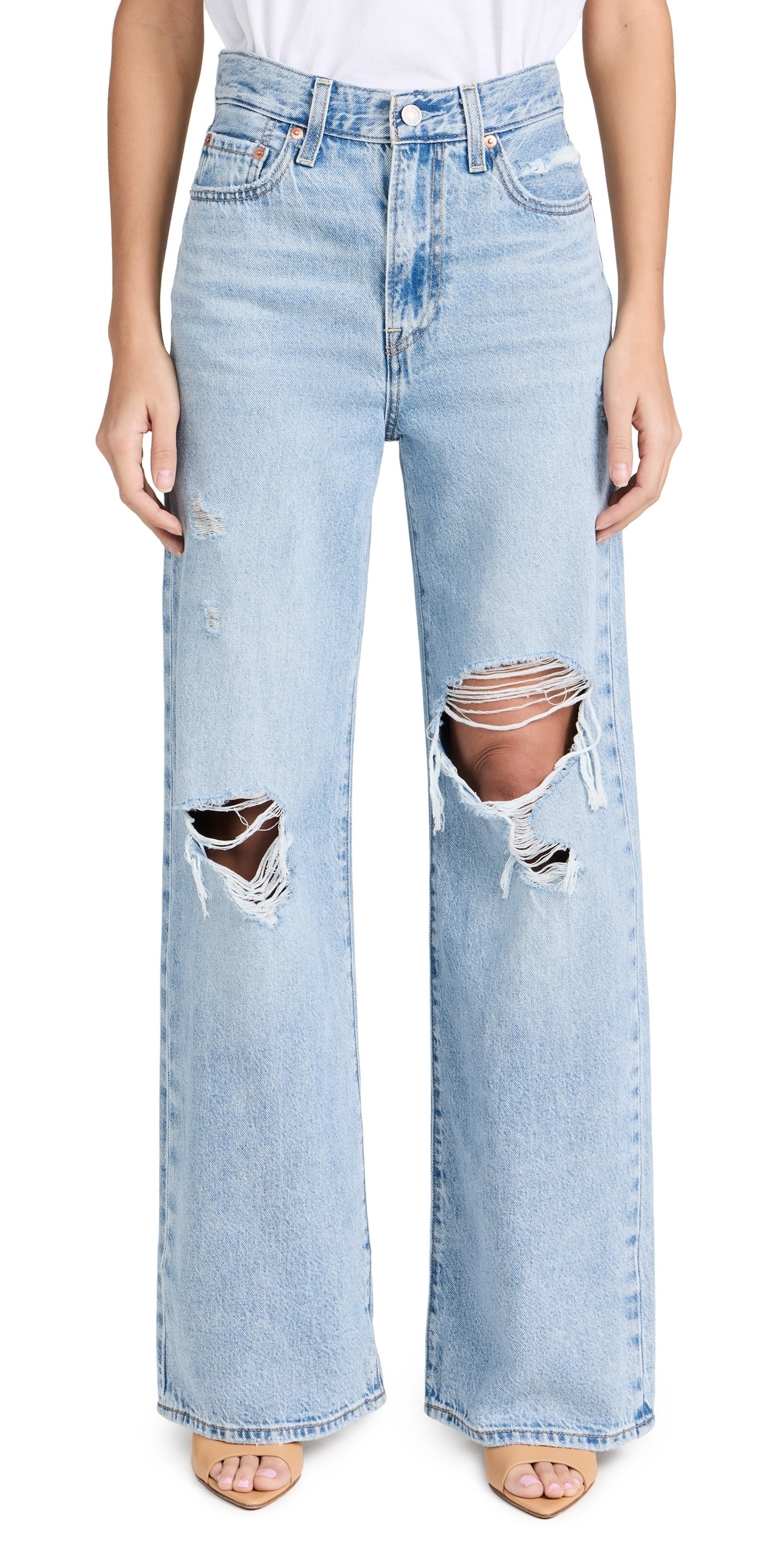 Levi's Ribcage Wide Leg Jeans Probably Okay 31 | Shopbop