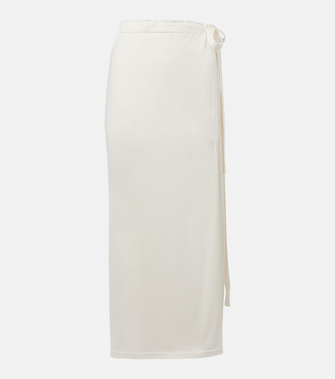 Cotton and silk midi skirt | Mytheresa (US/CA)