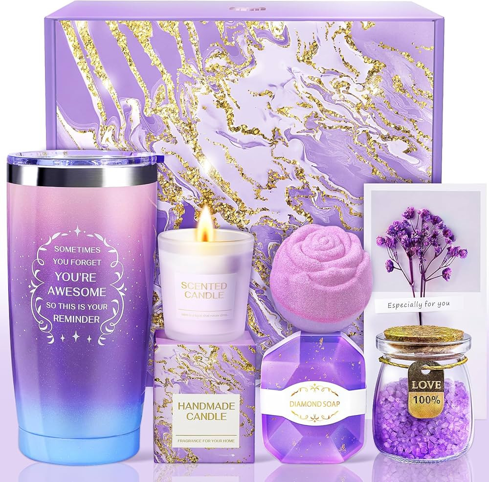 Gifts for Women, Birthday Gifts for Women, Gift Basket Set for Mom, Wife, Girlfriend, Mother, Her... | Amazon (US)